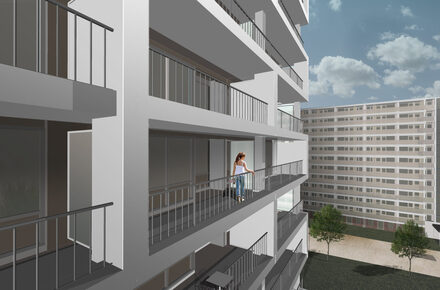 495 appartementen Prinsessenflats | GTwin