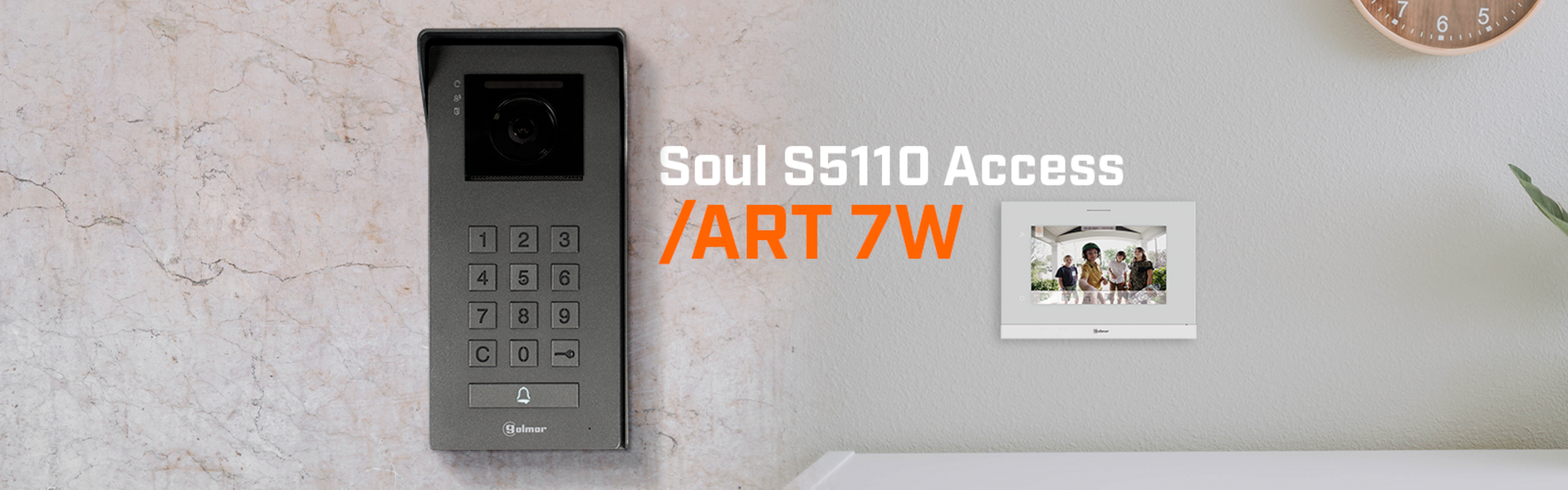Soul ACCESS WIFI deurvideo kit | 7" WiFi monitor met call forwarding naar G2Call+ app | G2+ kits