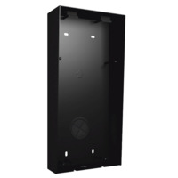 Combi opbouwrand/regenkap | Zwart Aluminium, voor 6502 en 6507 | G2+ & IP G+