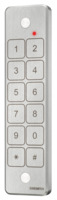 Keypad module | Opbouw, monobloc aluminium | Piëzo techniek