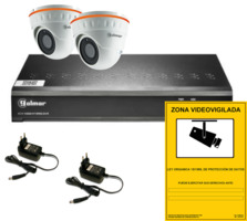 DVR kit | 4 kanaals, inclusief 2 bullet camera's