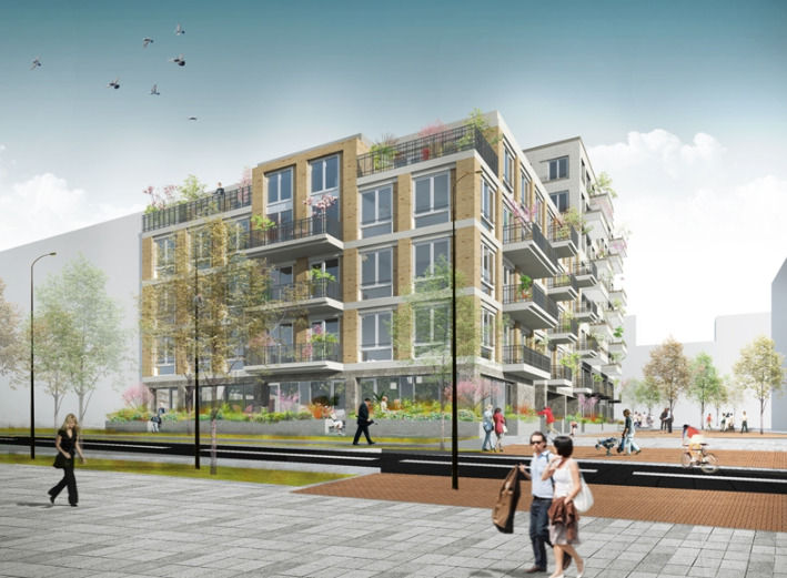 projecten 100 appartementen stadionplein