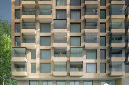 100 appartementen Stadionplein