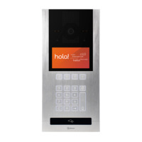 SIXTY5 camera-spreek-luister paneel | Code-scroll, aluminium | GCloud
