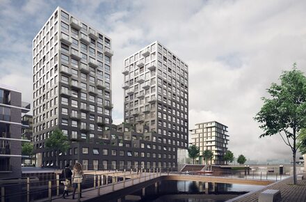 122 appartementen The Twins | iPlusBUS