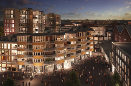 287 appartementen Oostpoort te Amsterdam