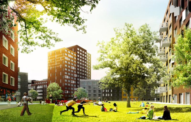 projecten 583 studentenappartementen leids schans a4plus